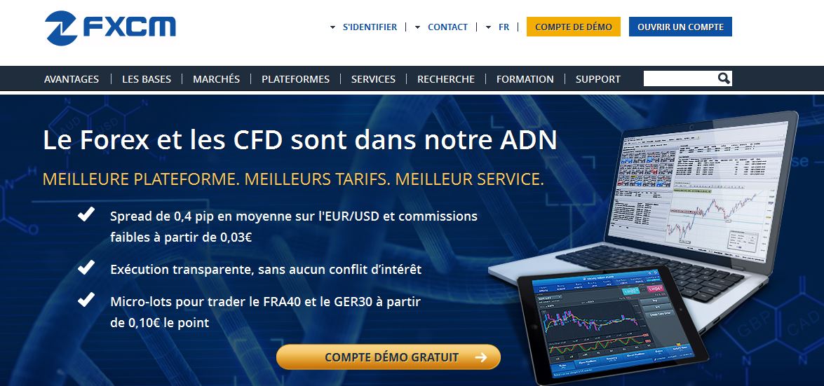 fxcm une