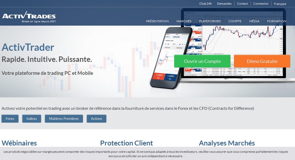 activtrades une