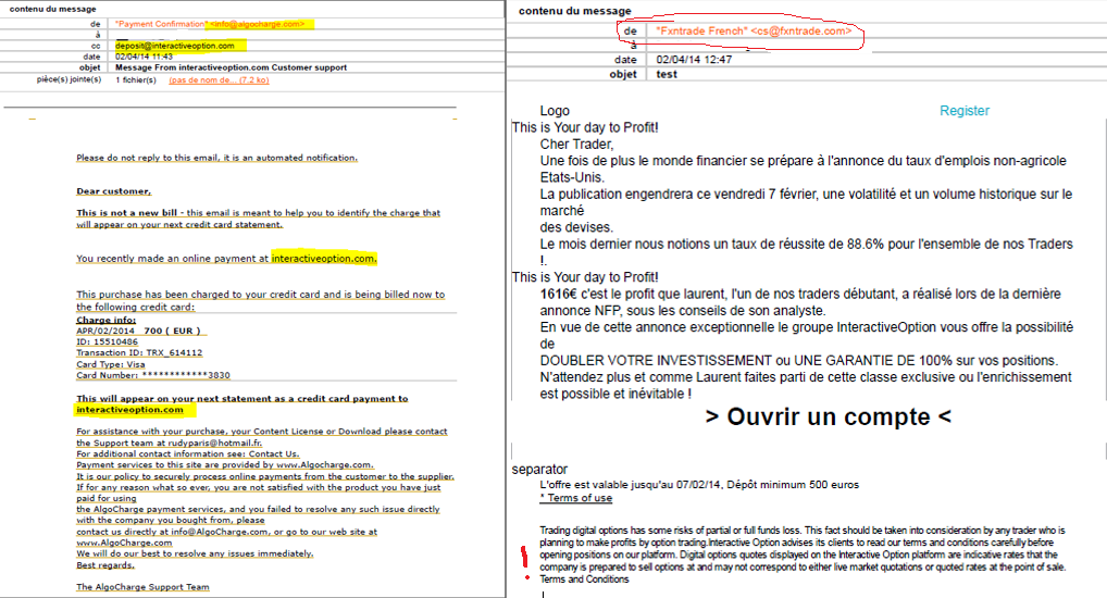 justificatif de paiement interactiveoption 1