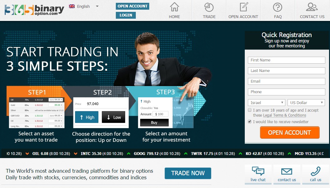 365 binary options