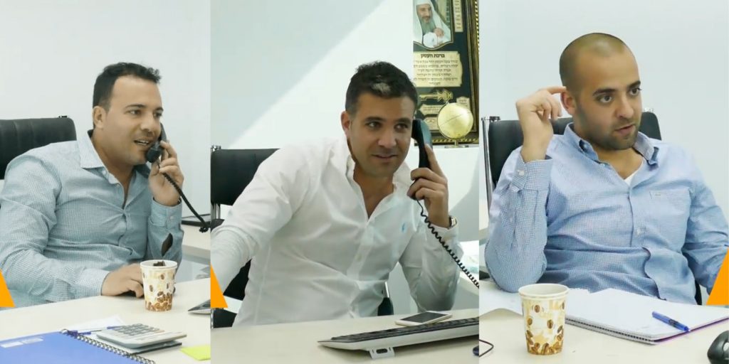 Shlomi Amsalem, Noam Moshe Hano et Adir Aharony, directeurs d’Alvexo-Netotrade  LES TROIS MOUSQUETAIRES DU FOREX