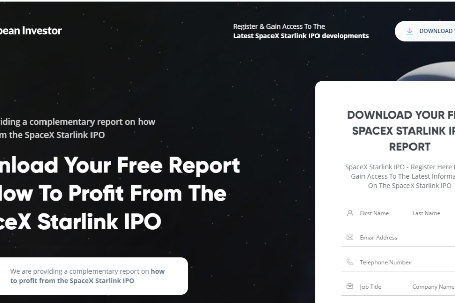 Spacex-ipo.european-investor.com