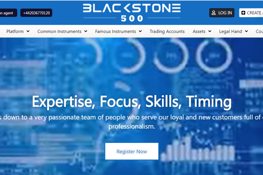 Arnaque n°882 : Blackstone500.com