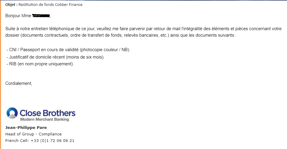 arnaque restitution de fonds 1 1