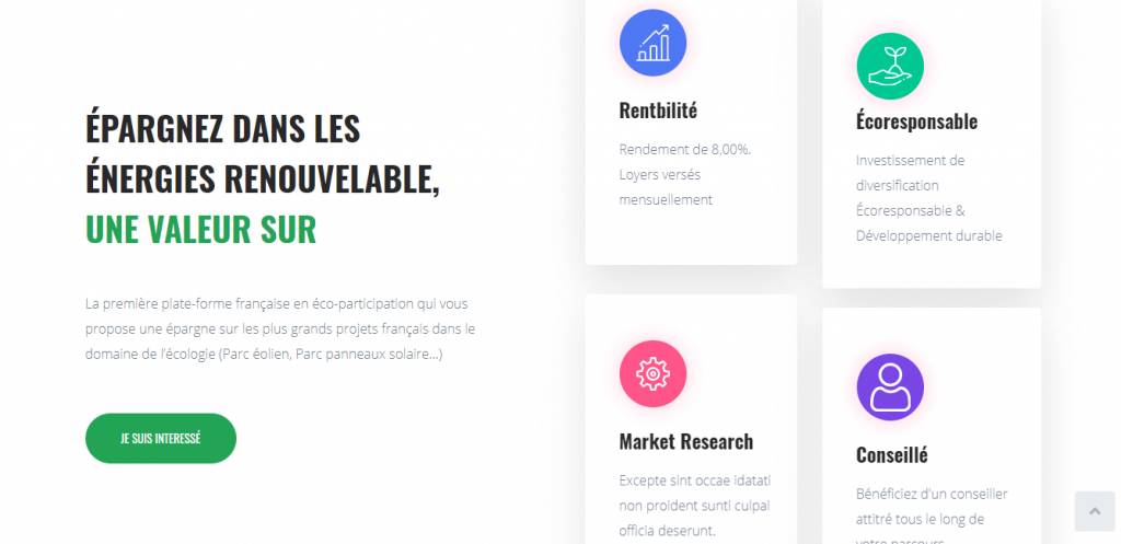 Interface de Moninvestissement. online/index.php/plac/