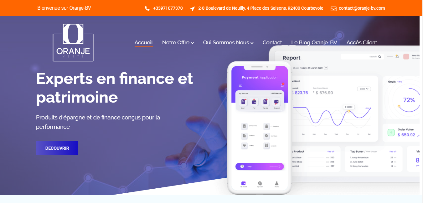 Arnaque n°910 : Oranje-bv.com