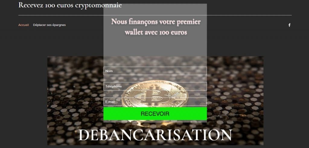 Arnaque n°925 : Debancarisation.com
