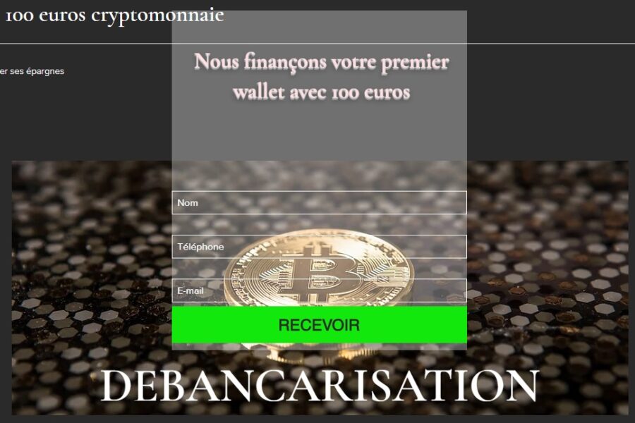 Arnaque n°925 : Debancarisation.com