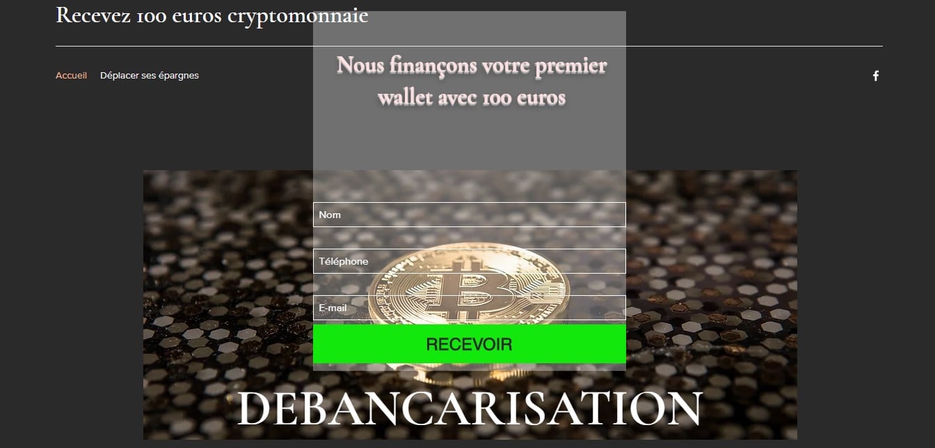 Arnaque n°925 : Debancarisation.com
