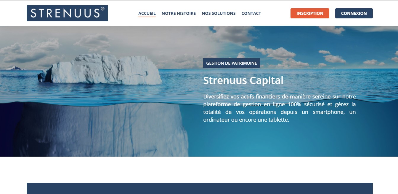 Arnaque n°943 : Strenuus-capital.com