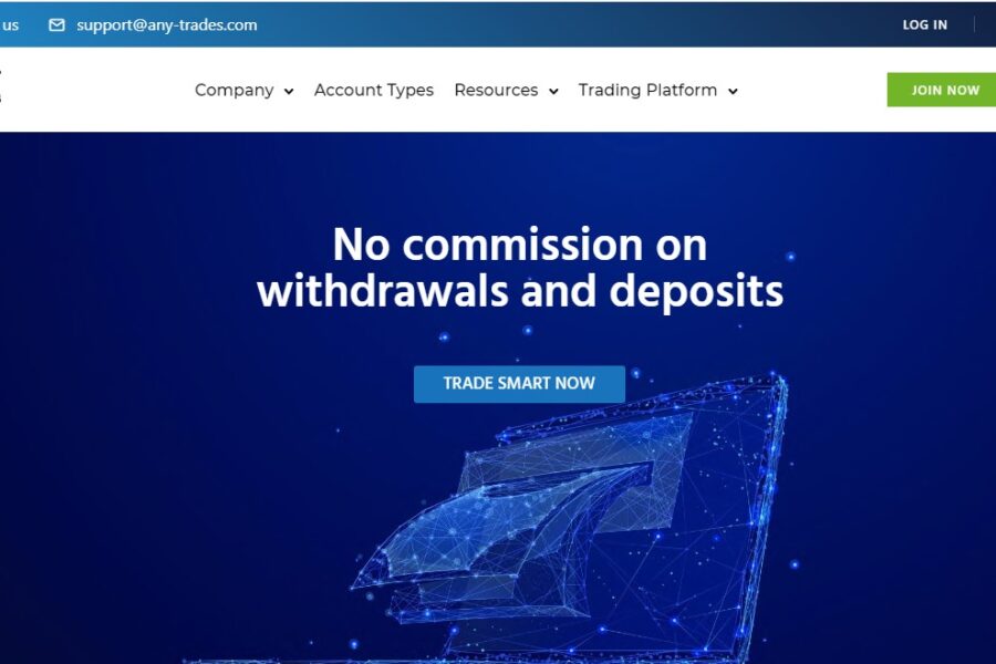 Arnaque n°964 : Any-trades.com