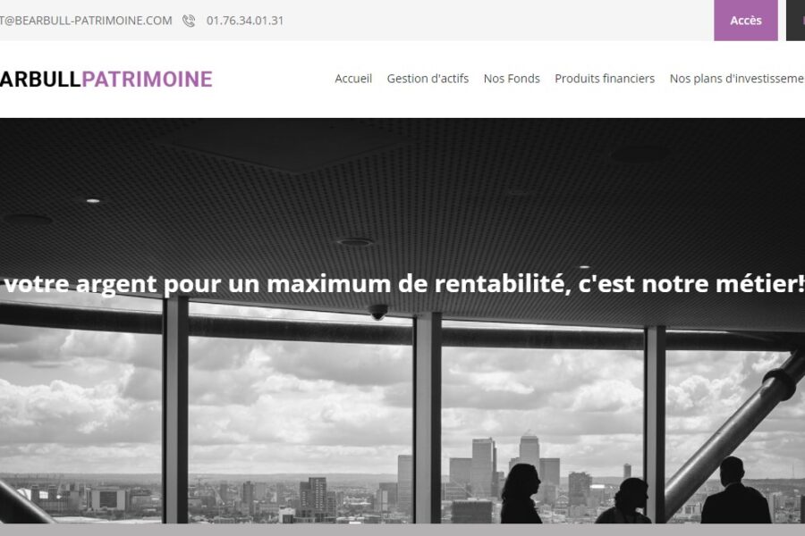 Arnaque n°965 : Bearbull-patrimoine.com