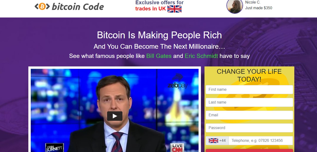 Arnaque n°939 : Bitcoincode.store/click/geo_bitcoin_code_roi