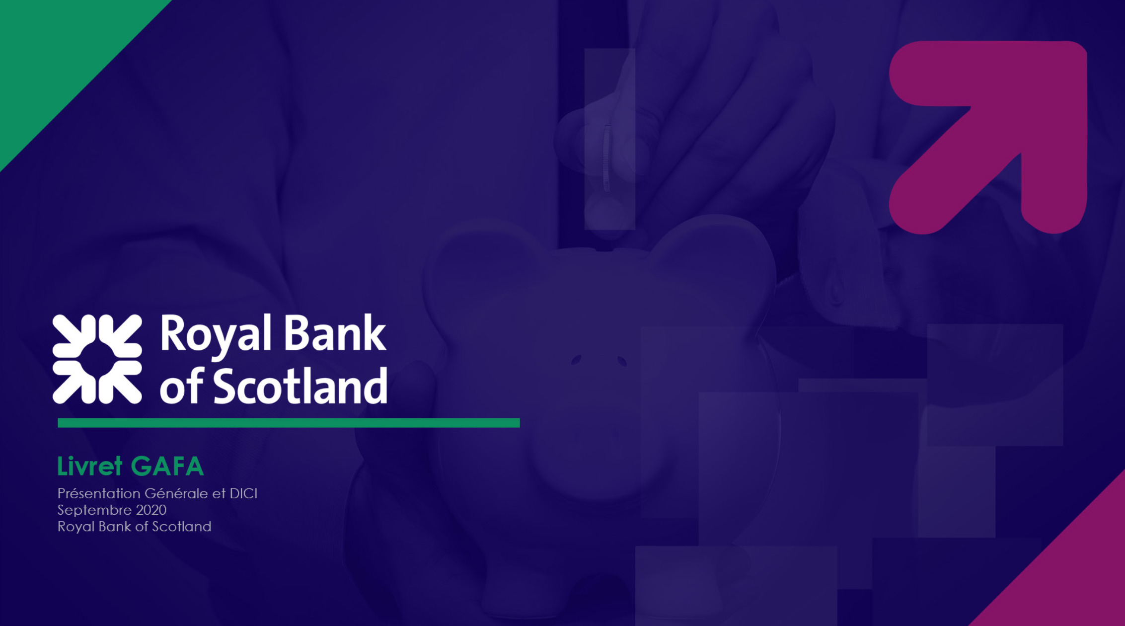 Livret GAFAM Royal Bank of Scotland RBS arnaque