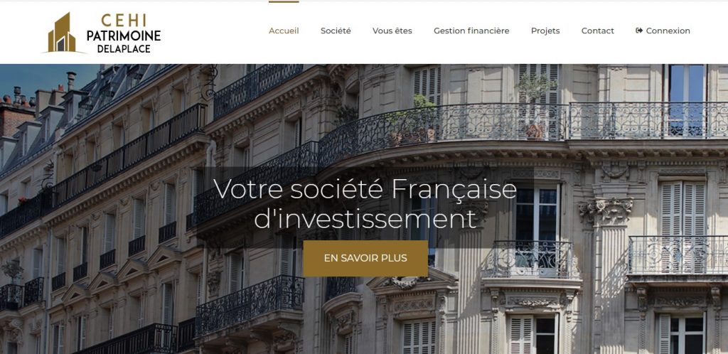 Arnaque n°941 : Cehi-patrimoine.com