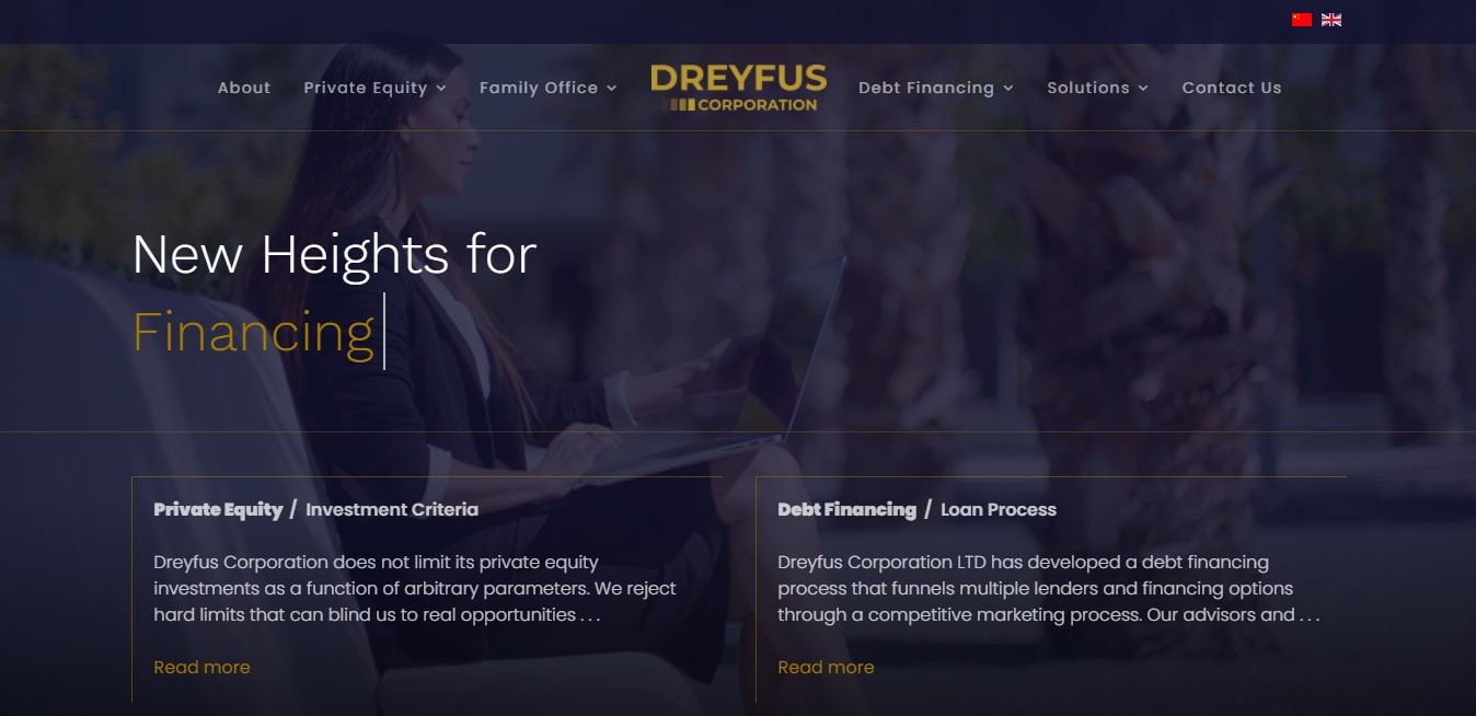 Arnaque n°967 : Dreyfus-corporation.com