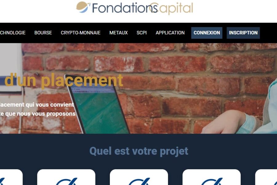 Arnaque n°959 : Fondations-capital.com