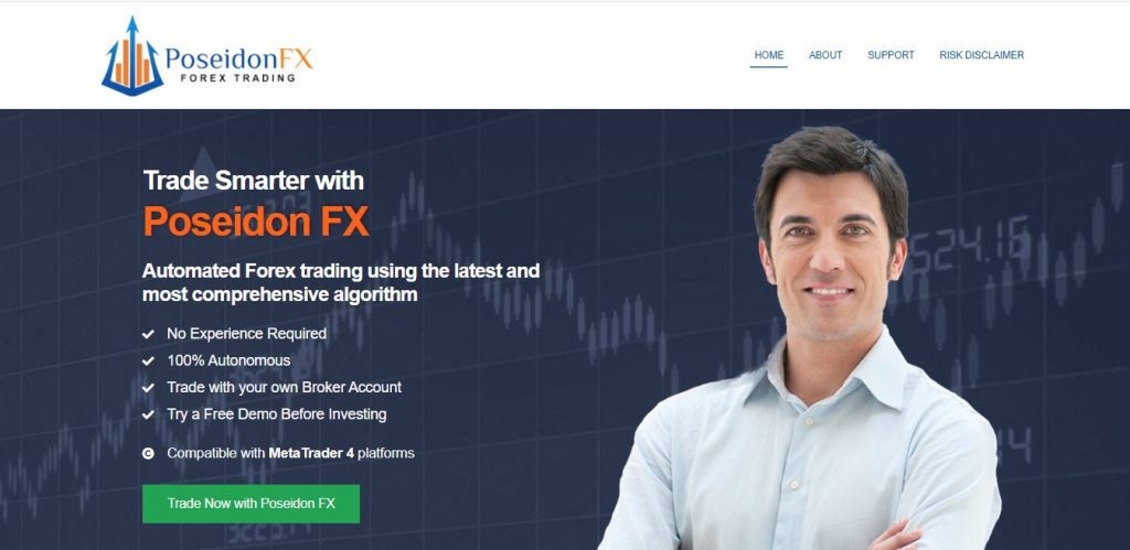 Arnaque n°949 : Poseidonfx.co