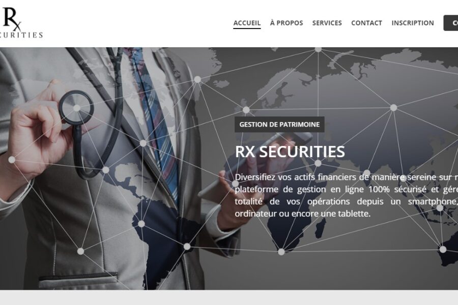 Arnaque n°944 : Rx-securities.com