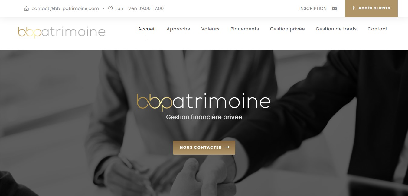 Arnaque n°982 : Bb-patrimoine.com