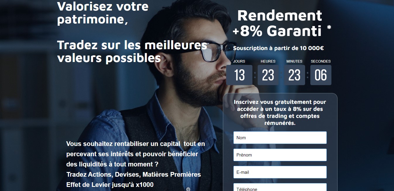 Arnaque n°993 : Capital-placements.com