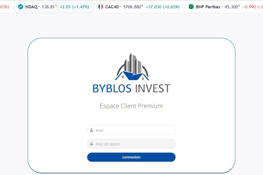 Arnaque n°1025 : Byblos-holding.com