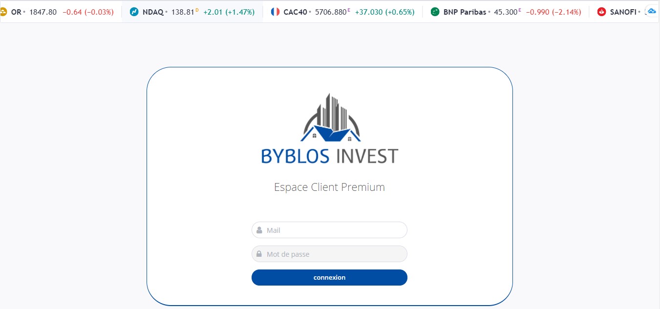 Arnaque n°1025 : Byblos-holding.com