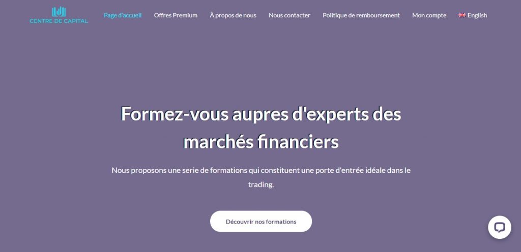 Arnaque n°1028 : Centredecapital.com