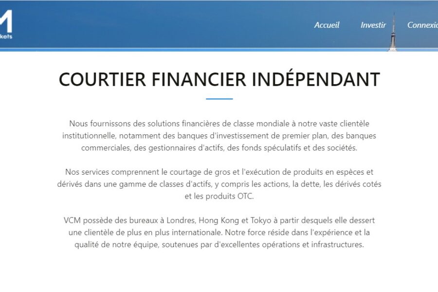 Arnaque n°1035 : Vantagecapitalmarket.com