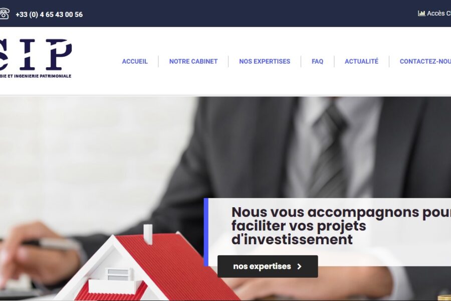 Cabinet-sip.com : le site qui vole l’identité d’une société d’ingénierie