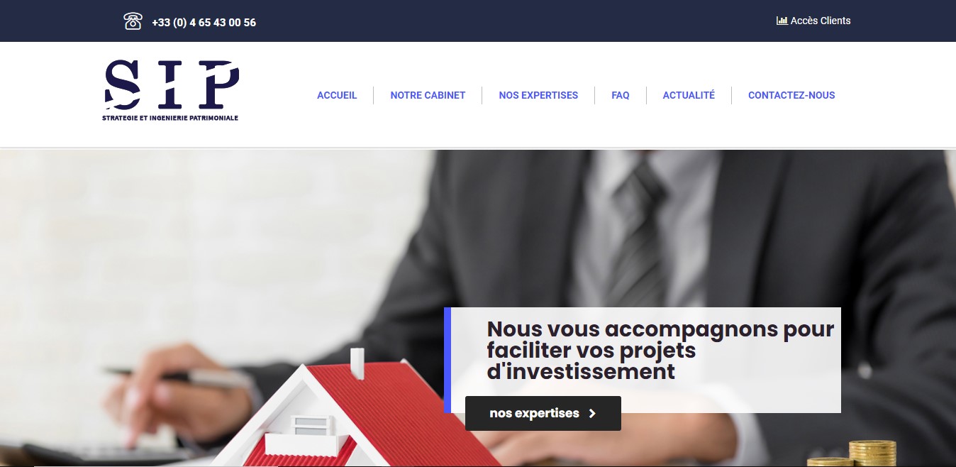 Cabinet-sip.com : le site qui vole l’identité d’une société d’ingénierie