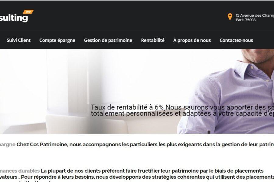CCS-Patrimoine.com : le site qui vole l’identité d’une société allemande