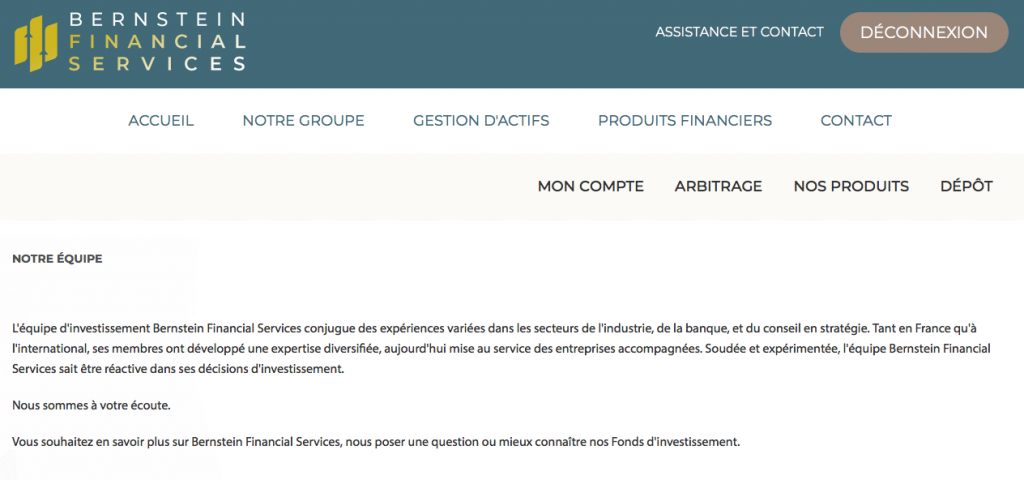 Bernstein Financial Services