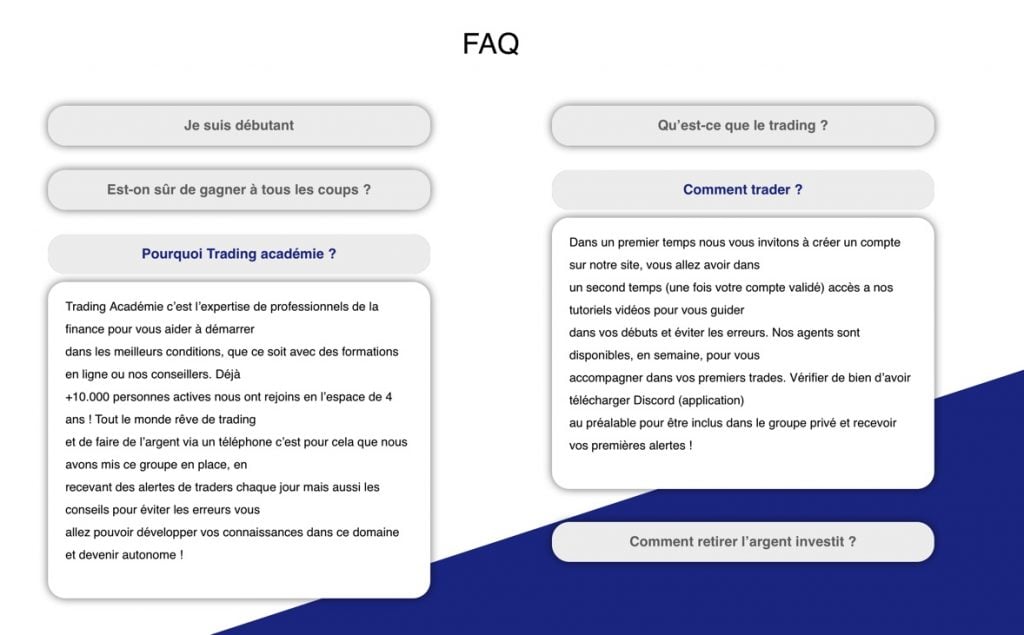 Trading Académie