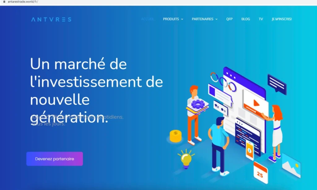 Antares Trade l'arnaque