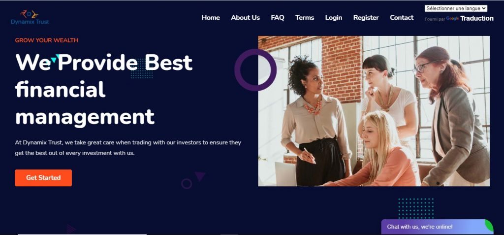 Cryptomonnaies : Des escrocs tendent un piège sur Dynamixtrust.com