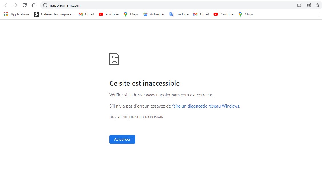 Napoleonam.com : Un site d’arnaque qui en rappelle d’autres