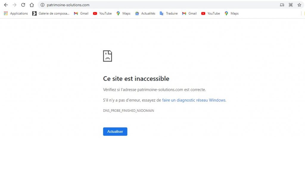 Patrimoine-solutions.com, le site imaginaire avec tous les dangers