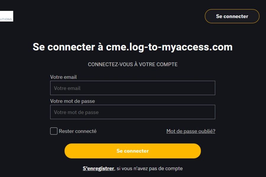 Un piège vous attend sur Cme.log-to-myaccess.com