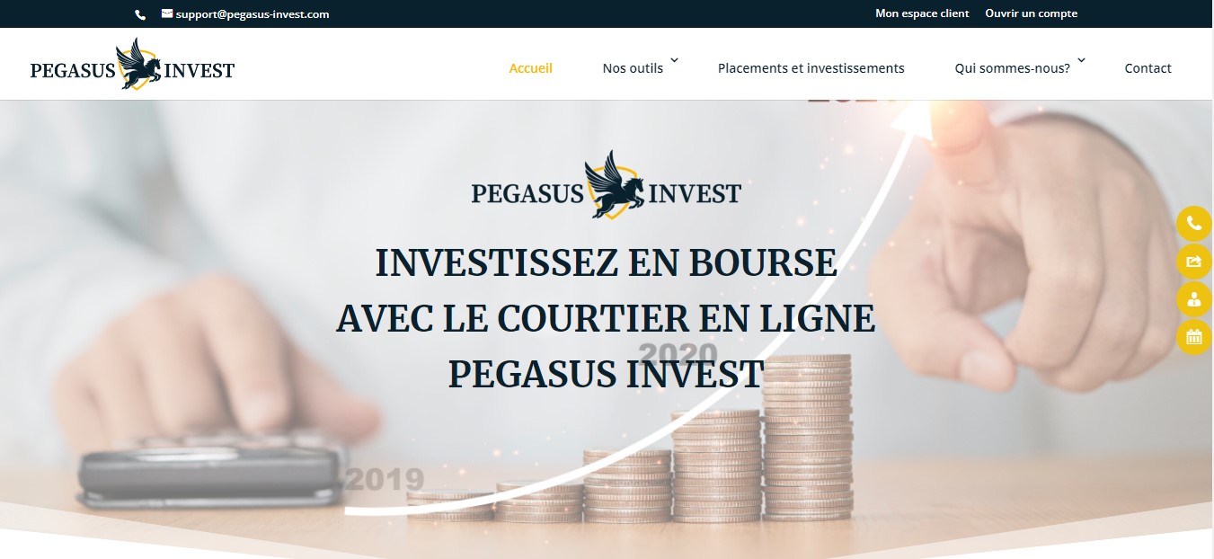 Pourquoi vous perdrez de l’argent sur Pegasus-invest.com ?