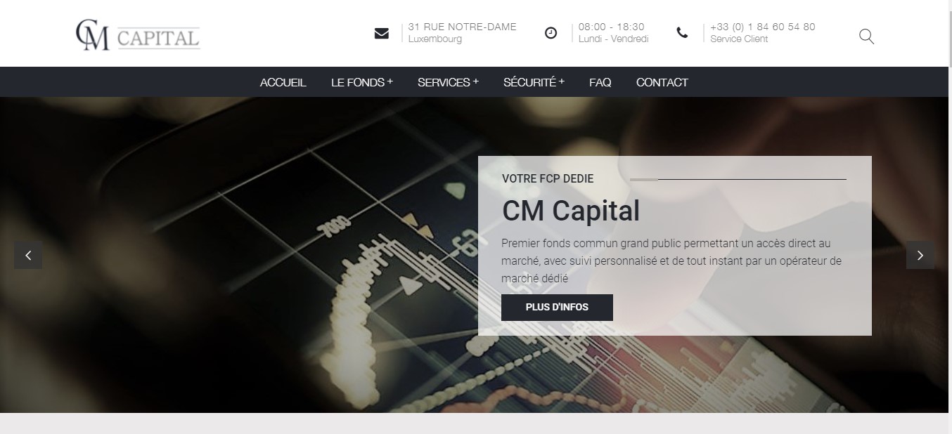 Cmcapital-lu.com et Rdf-investissement.com : Deux sites, UN groupe d’escrocs