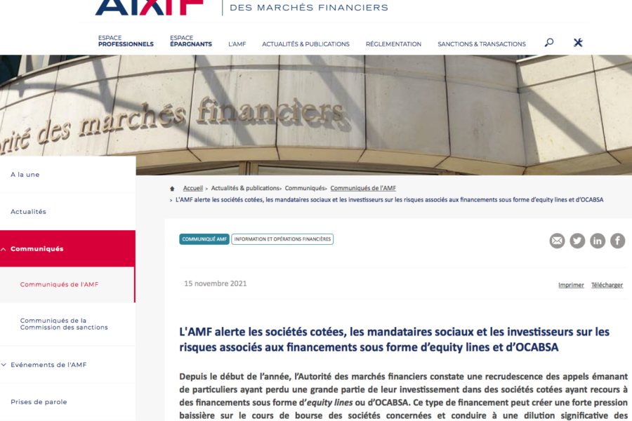 Autorité des Marchés Financiers