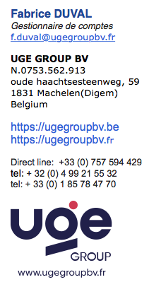 Fabrice Duval UGE Group
