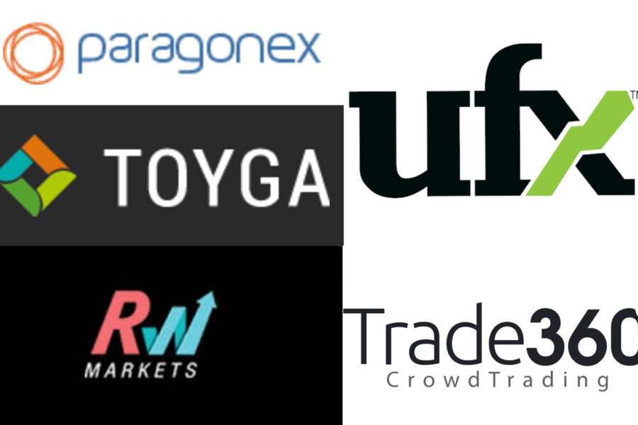 UFX Toyga Trade360 Paragonex TWMarkets