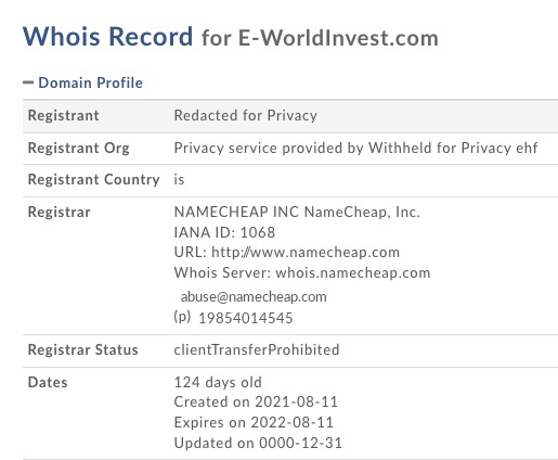 e-worldinvest.com