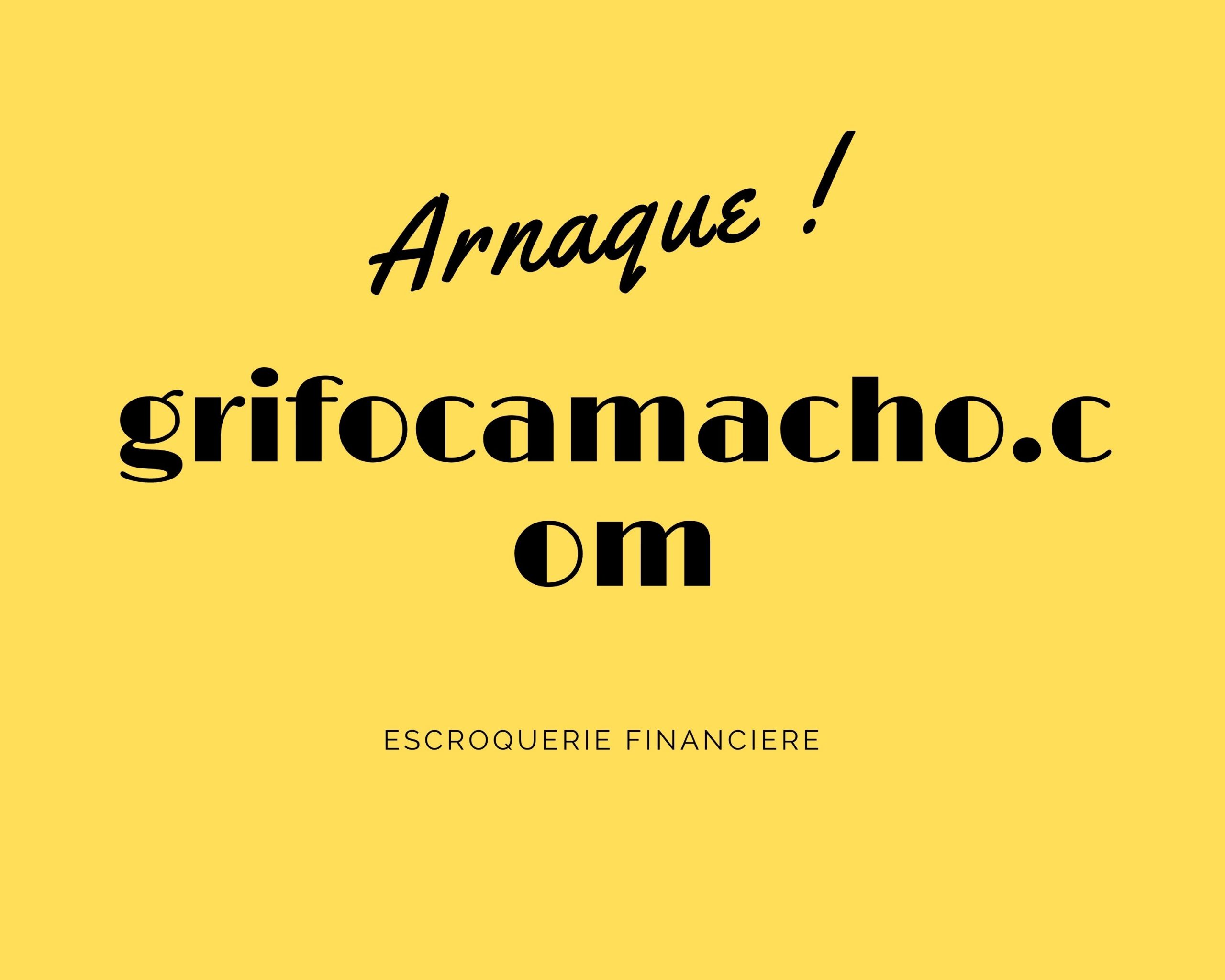 grifocamacho.com