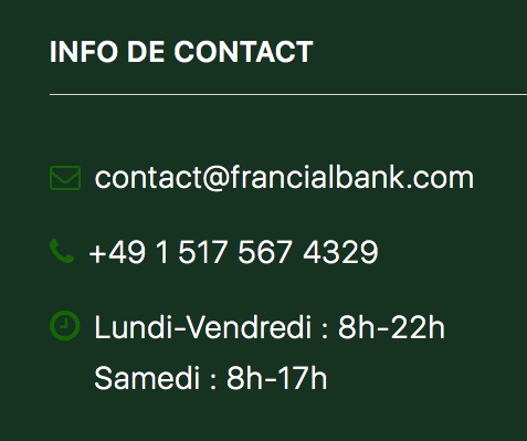 francialbank.com accueil