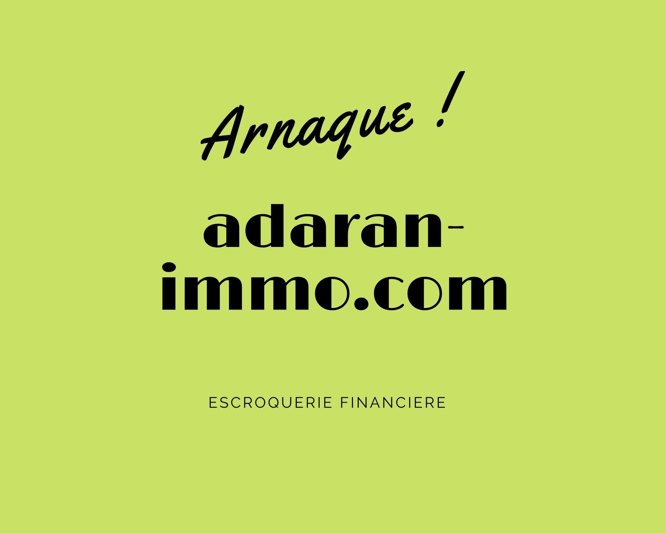 adaran-immo.com