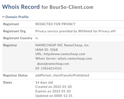 bourso client.com whois
