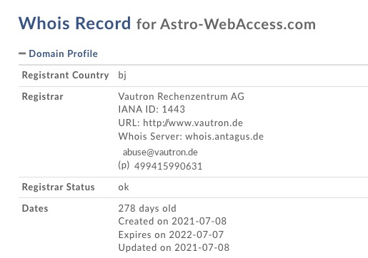 astro-webaccess.com